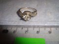 ПРЕКРАСЕН СРЕБЪРЕН АРТ ПРЪСТЕН СРЕБРО 925 с ЮВЕЛИРНО ФАСЕТИРАНИ КАМЪНИ ЦИРКОН 32500, снимка 7