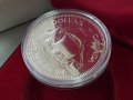 1 сребърен долар 1979 година Канада Елизабет II сребро в ТОП качество, снимка 3