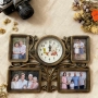 Рамка за снимки с часовник 2 в 1 - Дървото на живота, снимка 3