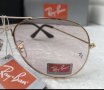 Ray-Ban RB 3026  прозрачни слънчеви очила Рей-Бан авиатор, снимка 9