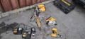 dewalt пендула циркуляр винтоверт зарядно 24v батерия, снимка 10