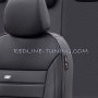 Тапицерия за седалки Premium PRM101 Чернa кожа