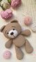 Плетена играчка мечок, подарък, снимка 5
