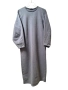 Zara памучна сива рокля, снимка 9