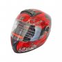 Каска+Очила за Мотор M61 -3 Червена/181895-M61-3, снимка 5