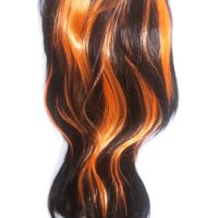 Перука дълга коса разноцветни ПРОМО ЦЕНА , снимка 2 - Аксесоари за коса - 43094816