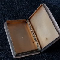 Сребърна сребро табакера кутиика за енфие Сецесион, снимка 10 - Антикварни и старинни предмети - 33655596