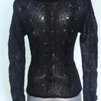Дамски вълнен суичър с качулка "One step up"clothing, снимка 5 - Блузи с дълъг ръкав и пуловери - 12422998