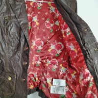 Tommy Hilfiger leather jacket S, снимка 5 - Сака - 44051845