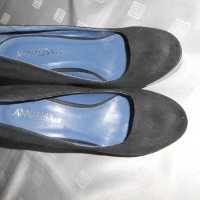 Дамски черни обувки Annalisa, снимка 9 - Дамски обувки на ток - 28760635