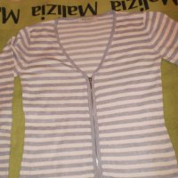 Машинно плетена блуза с цип MARC Lauge, размеp S, снимка 7 - Блузи с дълъг ръкав и пуловери - 37889998