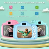 Детски цифров фотоапарат за снимки и видео с 2 инча TFT екран"Зелен", снимка 4 - Фотоапарати - 43084714