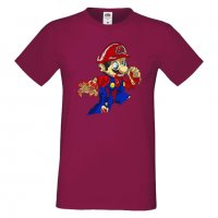 Мъжка тениска Mario Zombie 4 Игра,Изненада,Подарък,Празник,Повод, снимка 13 - Тениски - 37237685