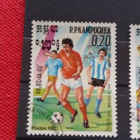 Пощенски марки чиста комплектна серия Футбол Световно първенство Мексико 86г. За колекция - 22547, снимка 2 - Филателия - 36662842