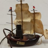 Дървено корабче-лампа, снимка 2 - Колекции - 32834080