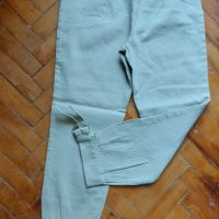 Еластични дънкови шалвари цвят Горчица, снимка 2 - Къси панталони и бермуди - 32756150