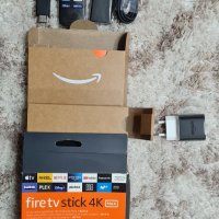 Amazon Fire TV 4K MAX 2023 НОВ НЕ Отварян, снимка 4 - Плейъри, домашно кино, прожектори - 42328762