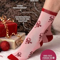 Адвент календар Дамски чорапи 12бр Sockswear, снимка 4 - Подаръци за жени - 43745319