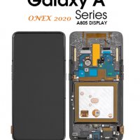Нов 100% Оригинален LCD Дисплей + Тъч скрийн + Рамка за Samsung Galaxy A80 SM-A805F, снимка 4 - Резервни части за телефони - 31433510