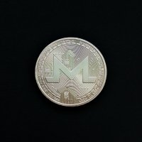 Монеро монета / Monero Coin ( XMR ) - Silver, снимка 4 - Нумизматика и бонистика - 38573841