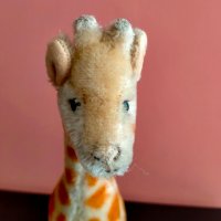 Колекционерска мека играчка Steiff GIRAFFE жираф, снимка 12 - Колекции - 37745034