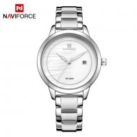 Дамски часовник NAVIFORCE Clarity SIlver/White 5008 SW. , снимка 1 - Дамски - 34744778