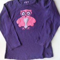лилава блузка бухалче, снимка 1 - Детски тениски и потници - 37432201