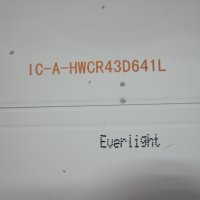 Led ленти за подсветка ZNK60601-AB HWCR43D641L 43 INCH 100% работещи, снимка 3 - Части и Платки - 28231956