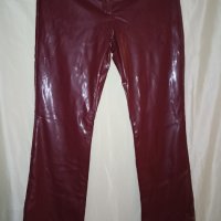 Панталон от PVC- в бордо M,L/ 42, снимка 10 - Панталони - 43346929