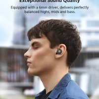 Безжични слушалки Edifier X3 Lite True Wireless Earbuds, сиви; бели, снимка 2 - Bluetooth слушалки - 43107745