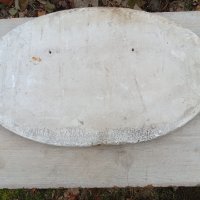 Стара рекламна каменна тежка  табела за кафе., снимка 4 - Антикварни и старинни предмети - 43240306