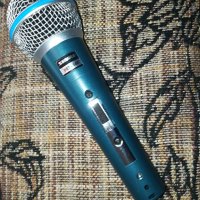 shure beta sm58s-ЖИЧЕН microphone-внос швеицария, снимка 1 - Микрофони - 28870730