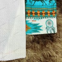 Дамска ежедневна етническа ацтекска блуза с V-образно деколте и дълъг ръкав - 023, снимка 5 - Блузи с дълъг ръкав и пуловери - 39317908