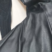 Блуза пеплум дантела и  кожа, с,м размер  с еластичност , снимка 4 - Корсети, бюстиета, топове - 39476785