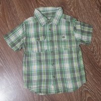 Маркова зелена риза 110см-6лв+подарък, снимка 2 - Детски ризи - 28857062