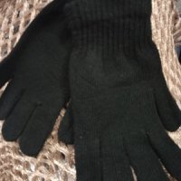 Мъжки черни плетени ръкавици, снимка 2 - Ръкавици - 42952806