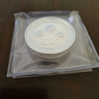 Сребърна монета, Silver round, COVID-19, 2020 година, 2 унции, проба 999, снимка 7 - Нумизматика и бонистика - 34991829