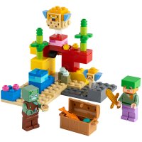 НОВИ! LEGO® Minecraft™ 21164 Коралов риф, снимка 2 - Конструктори - 43644712
