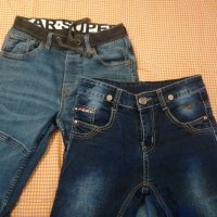 Чифт дънки / два дънкови панталона на изгодна цена, снимка 1 - Детски панталони и дънки - 28883042