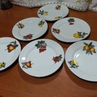 Стар български порцелан чинии , снимка 4 - Антикварни и старинни предмети - 43454411