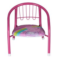  Детски метален стол Peppa 36x35x36см, снимка 2 - Други - 43806269