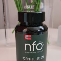 NFO Нежно желязо [100 таблетки] Норвежки натурален комплекс с високи дози желязо, снимка 11 - Хранителни добавки - 43429323
