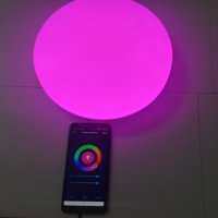 LED детска плафониера RGB с Wi-Fi управление - НОВО, снимка 3 - Лед осветление - 33302063