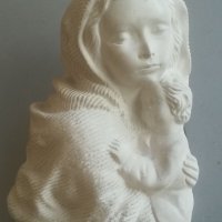 Св. Богородица и Младенеца. Скулптура. Дева Мария. Пано , снимка 1 - Антикварни и старинни предмети - 37093968