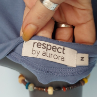 Маркова еластична рокля тип туника "Respect aurora" / голям размер , снимка 6 - Рокли - 44896219