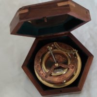 Корабен компас- ръчно изработена реплика, снимка 1 - Антикварни и старинни предмети - 37957055