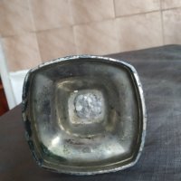 стар метален свещник, снимка 3 - Други ценни предмети - 37273262