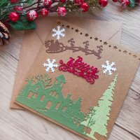 Коледни и Новогодишни картички, снимка 11 - Коледни подаръци - 30732858