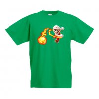 Детска тениска Супер Марио Super Mario Fireball, снимка 1 - Детски тениски и потници - 33081657