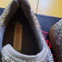 Дам.обувки/маратонки-"BUFFALO"-№40-цвят-сребристи-glitter. Закупени от Италия., снимка 6 - Маратонки - 33633792